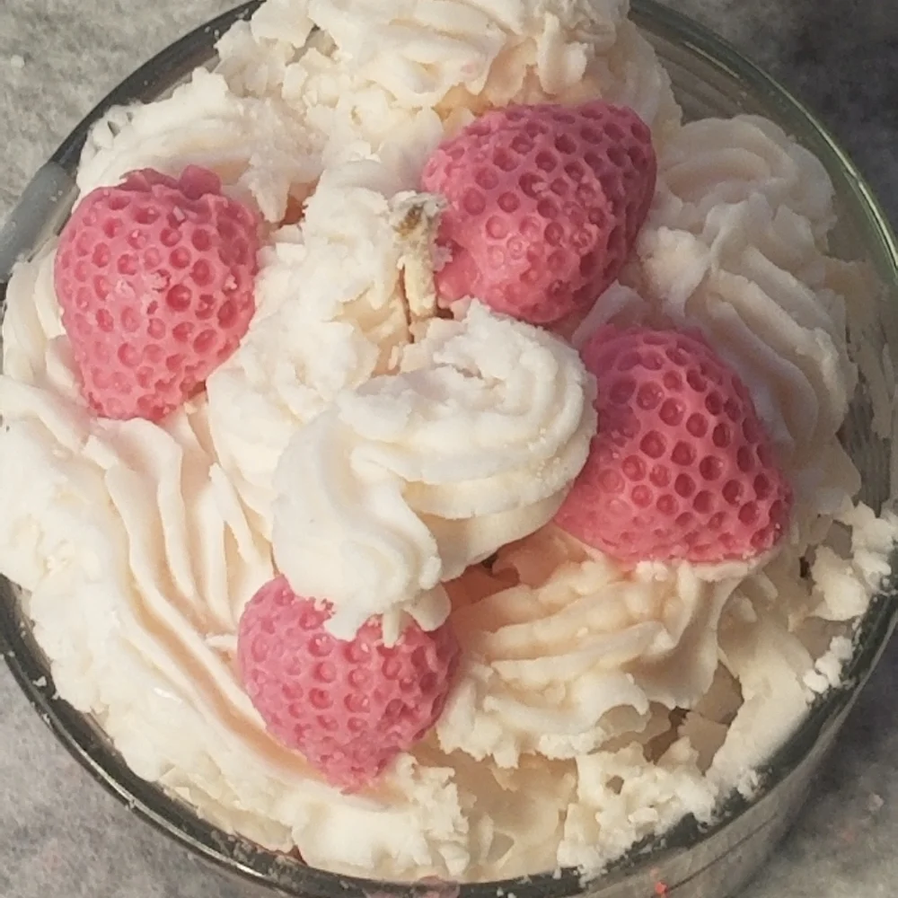 Strawberry Shortcake Candle - Picture 2 of 2